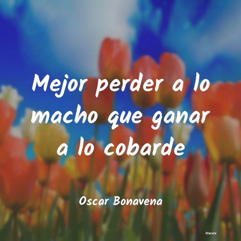 Frases de Oscar Bonavena