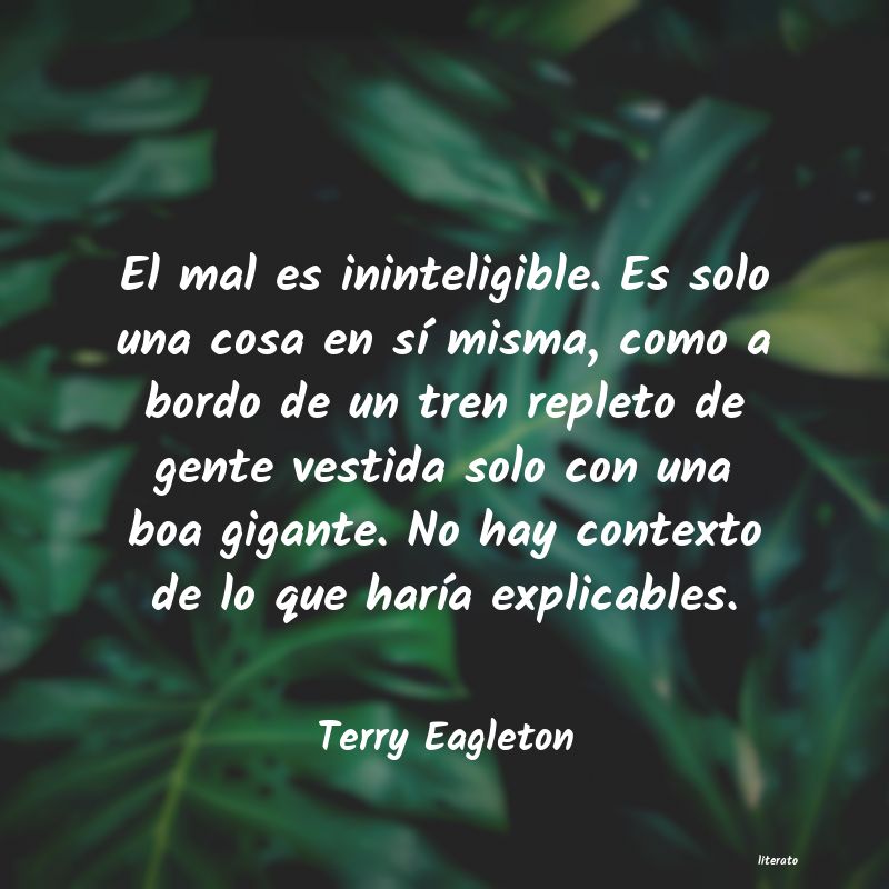 Frases de Terry Eagleton