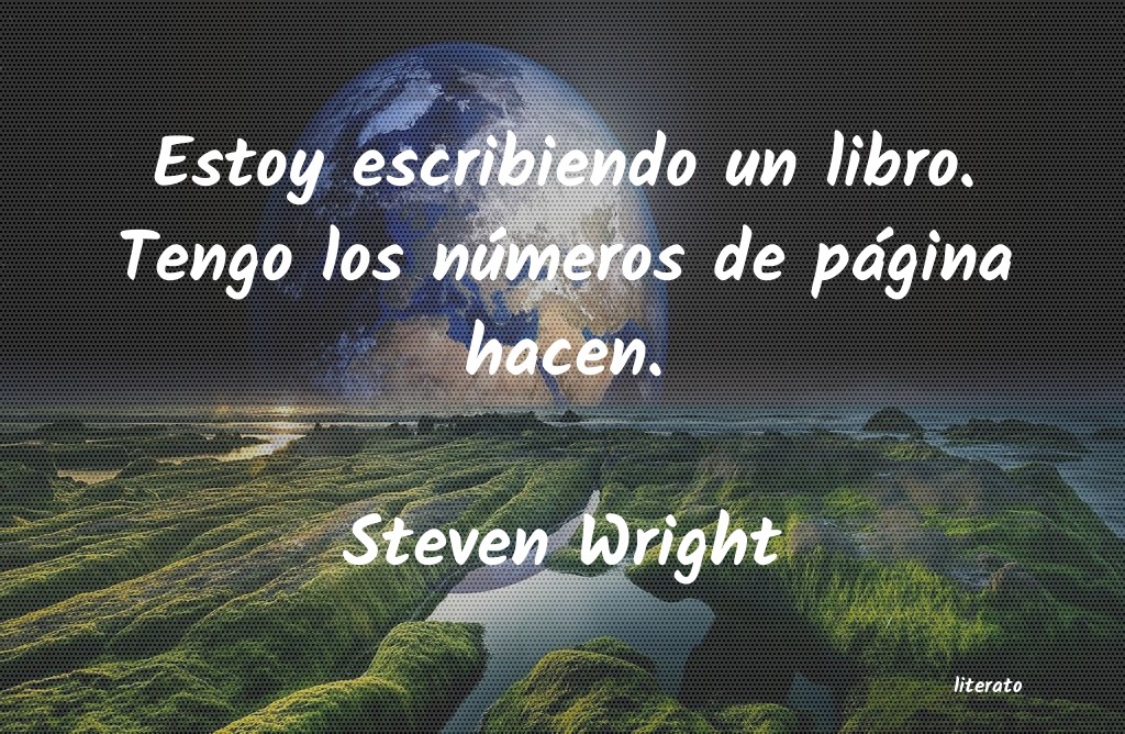 Frases de Steven Wright