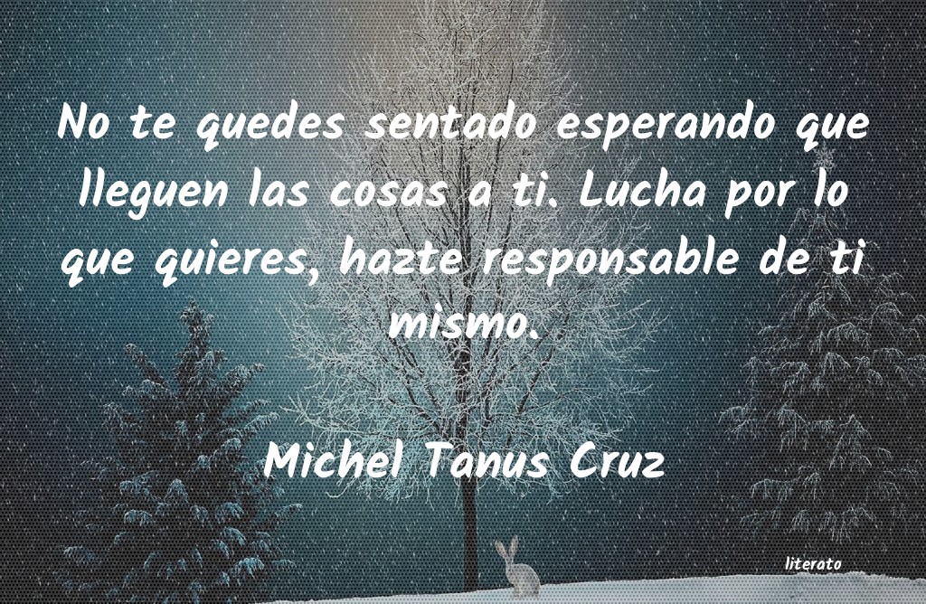 Frases de Michel Tanus Cruz