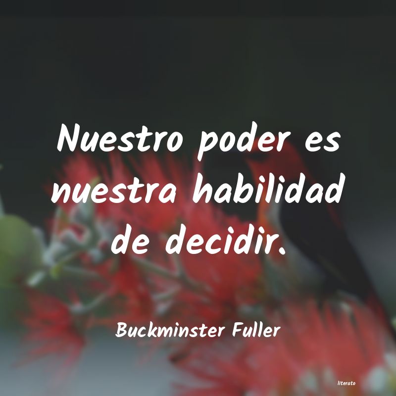 frases de Buckminster Fuller