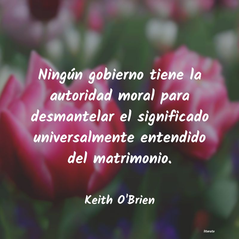 Frases de Keith O'Brien