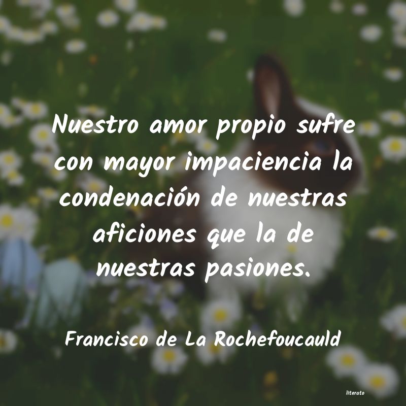 Frases de Francisco de La Rochefoucauld