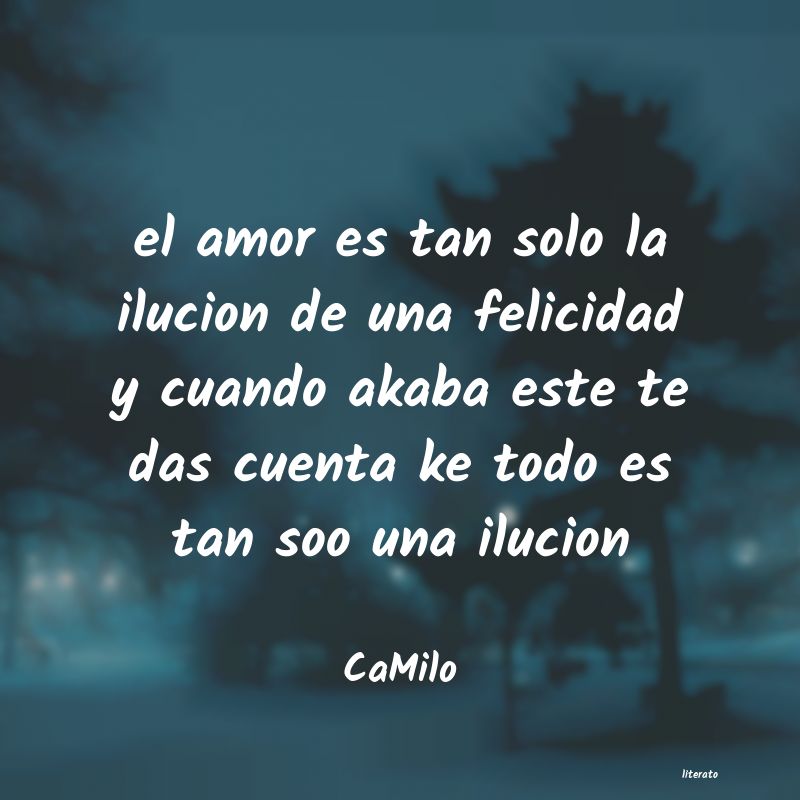 Frases de CaMilo