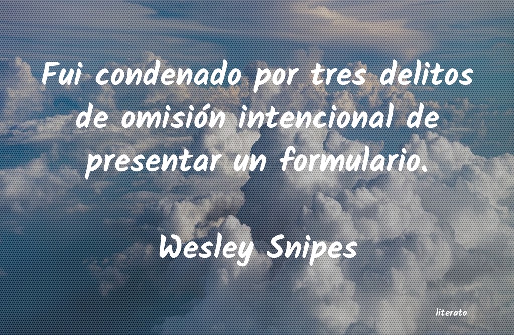 Frases de Wesley Snipes