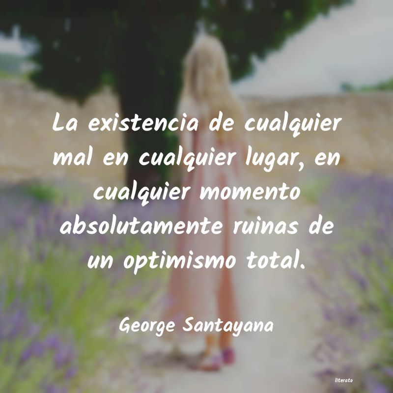 Frases de George Santayana