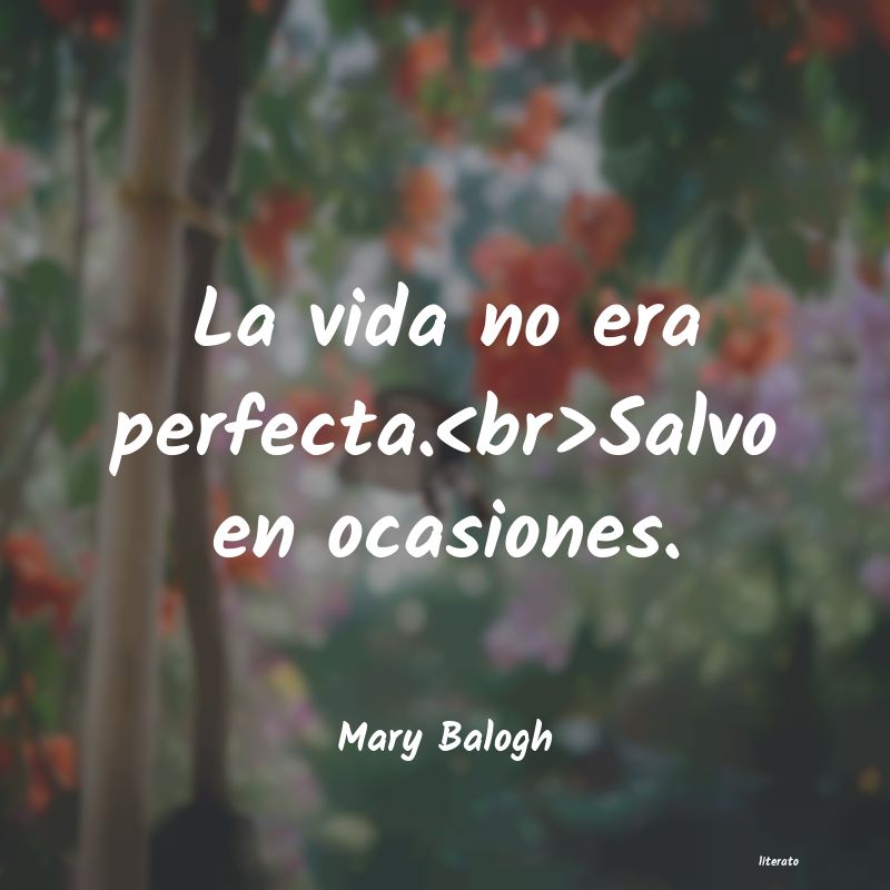 Frases de Mary Balogh