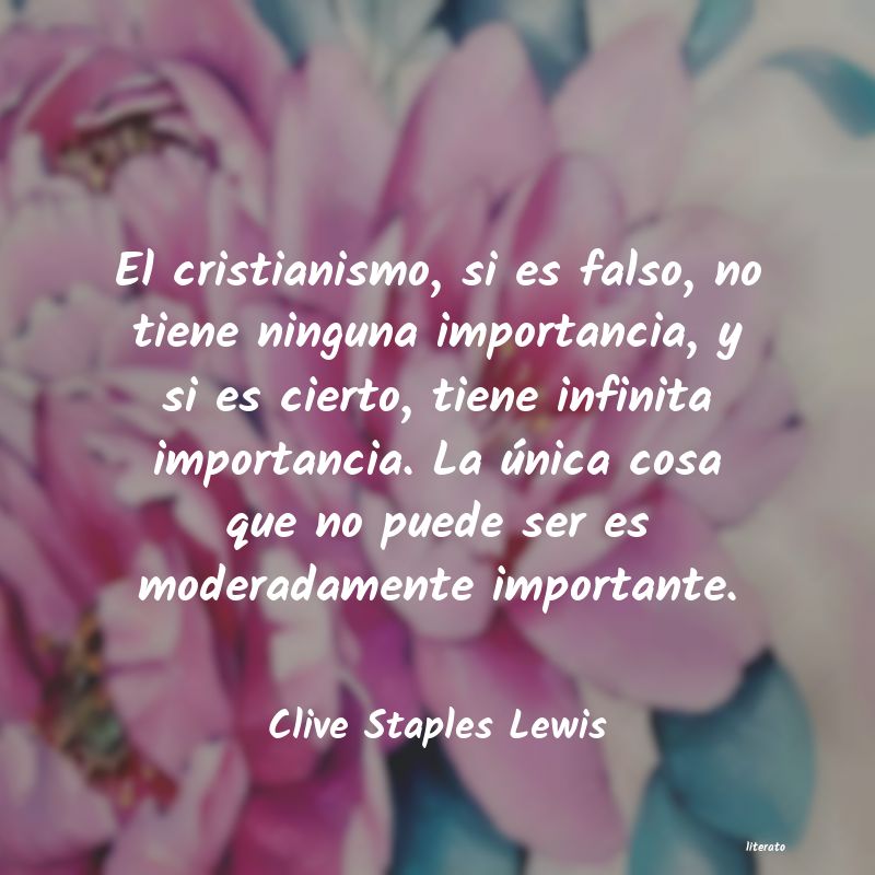 frases de Clive Staples Lewis