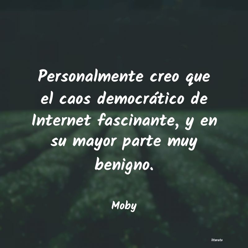 Frases de Moby