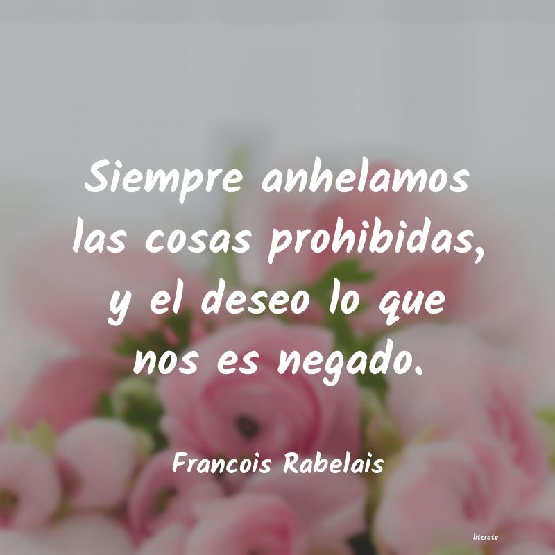 frases de Francois Rabelais
