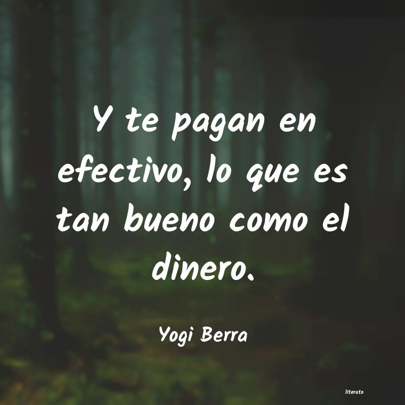 Frases de Yogi Berra