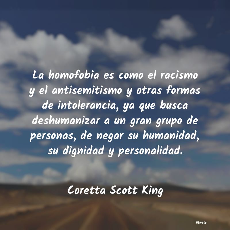 Frases de Coretta Scott King