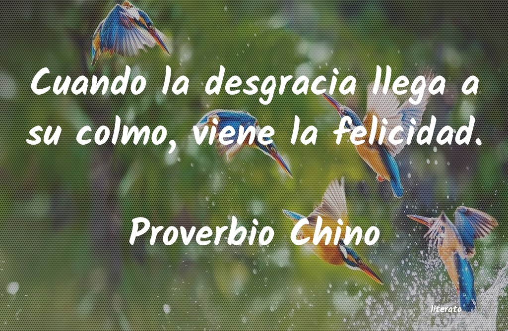 Frases de Proverbio Chino