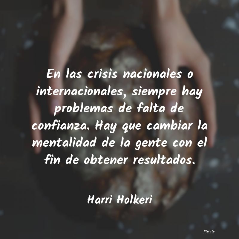 Frases de Harri Holkeri