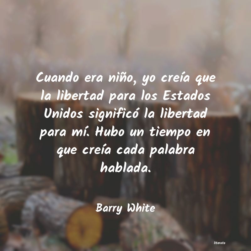 Frases de Barry White