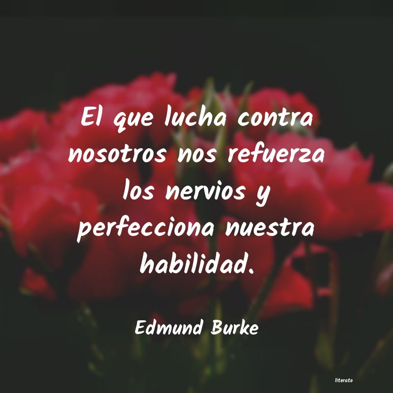 Frases de Edmund Burke