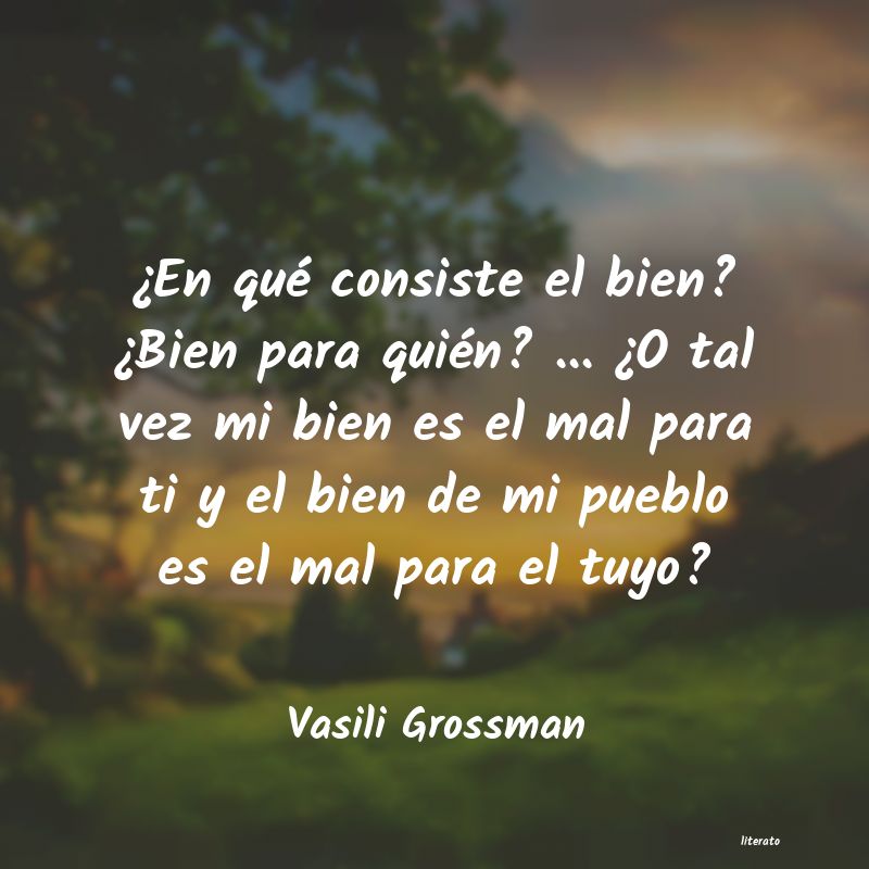 Frases de Vasili Grossman