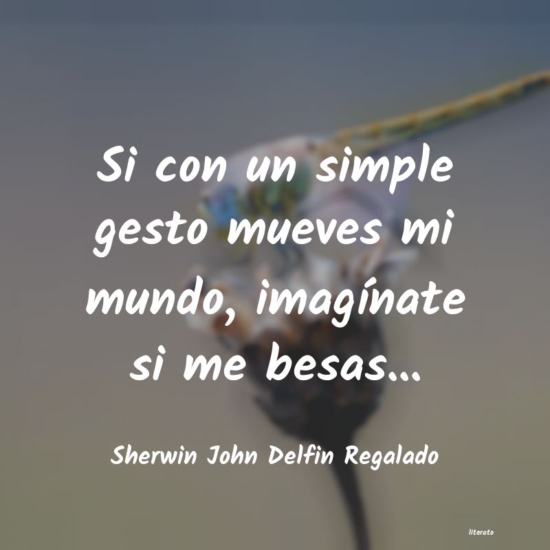 frases de Sherwin John Delfin Regalado