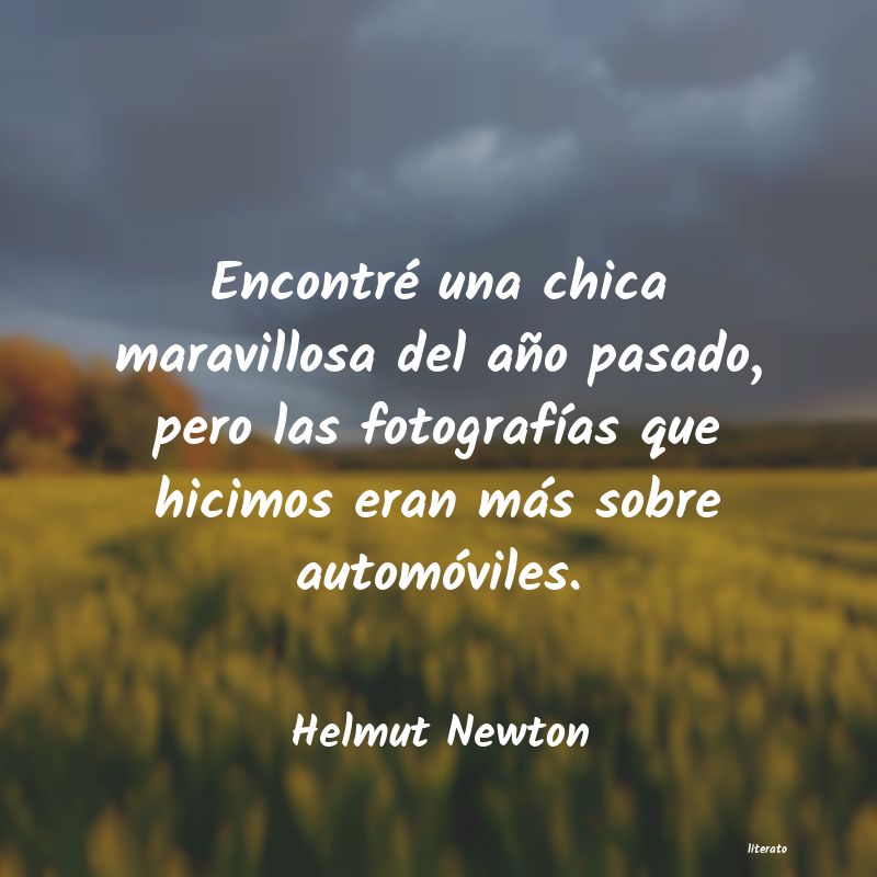 frases de Helmut Newton