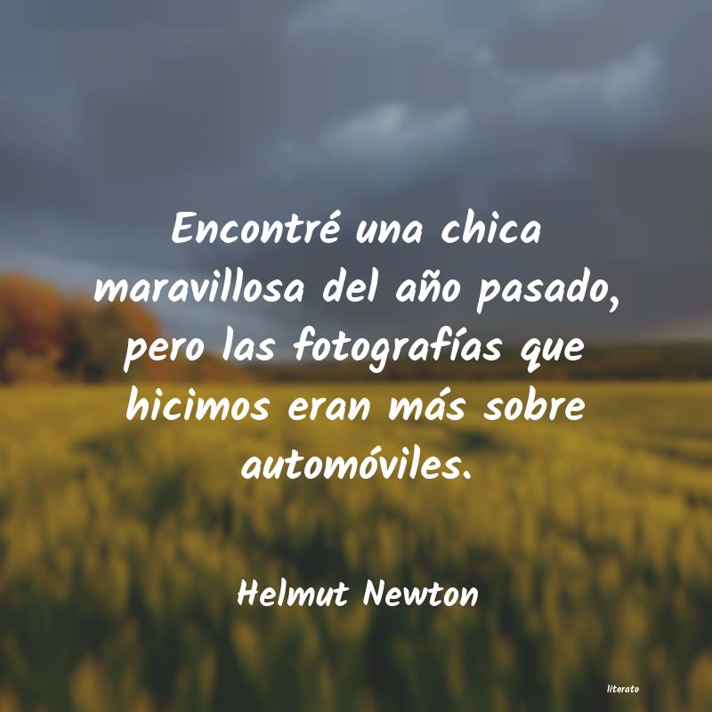 Frases de Helmut Newton