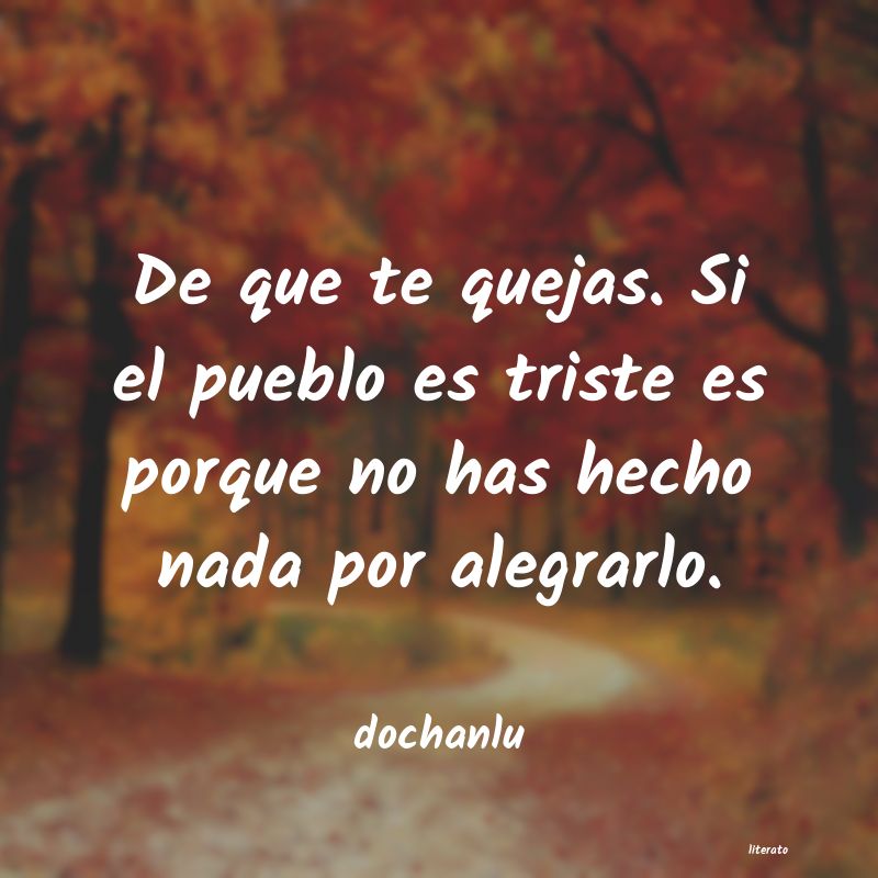 frases de dochanlu