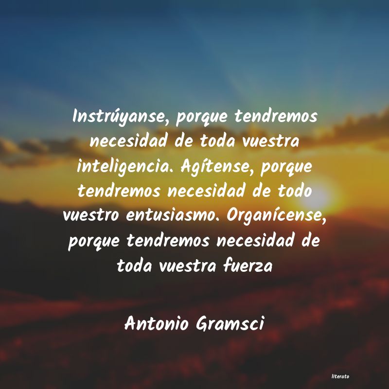 Frases de Antonio Gramsci