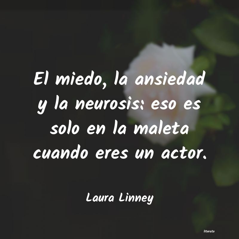 Frases de Laura Linney