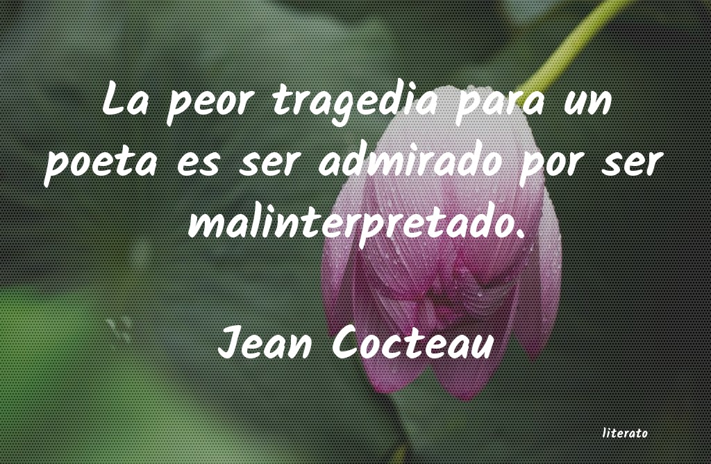 Frases de Jean Cocteau