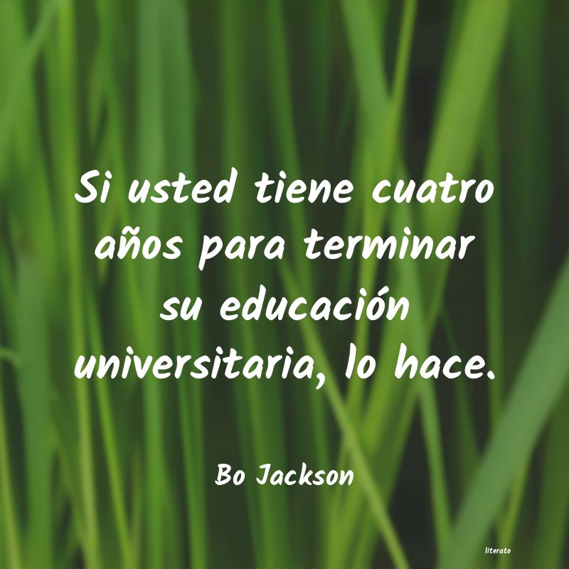 Frases de Bo Jackson