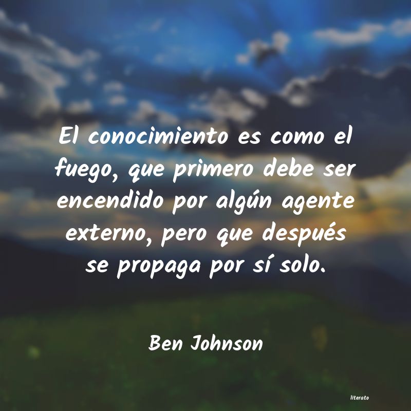 Frases de Ben Johnson