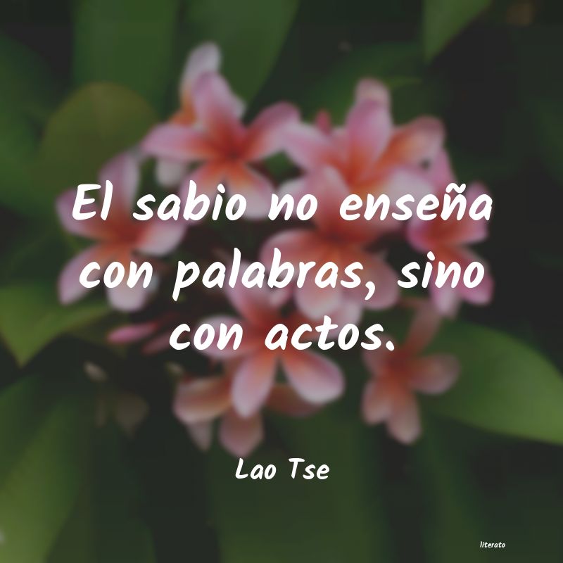 frases de Lao Tse