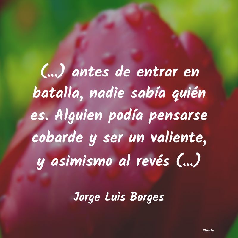 frases de Jorge Luis Borges
