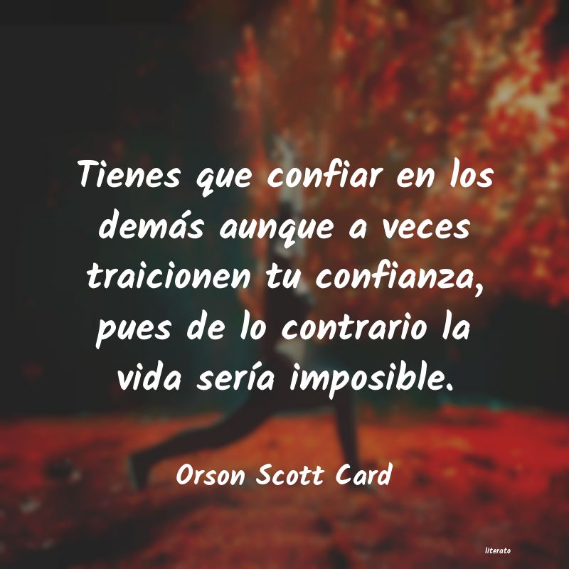 Frases de Orson Scott Card