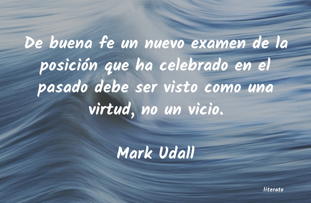 Frases de Mark Udall