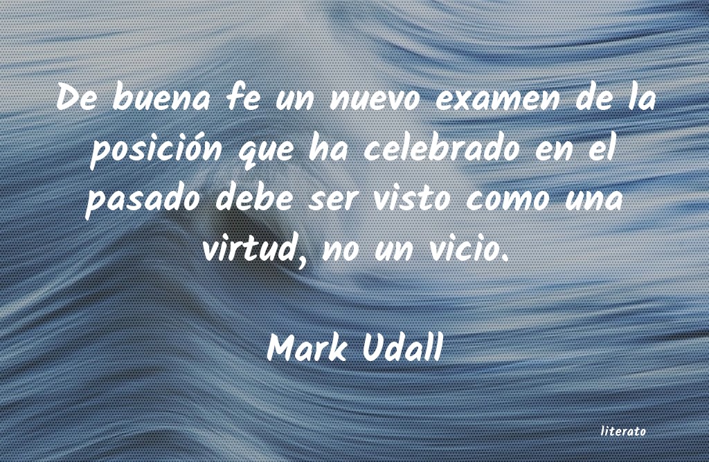 frases de Mark Udall