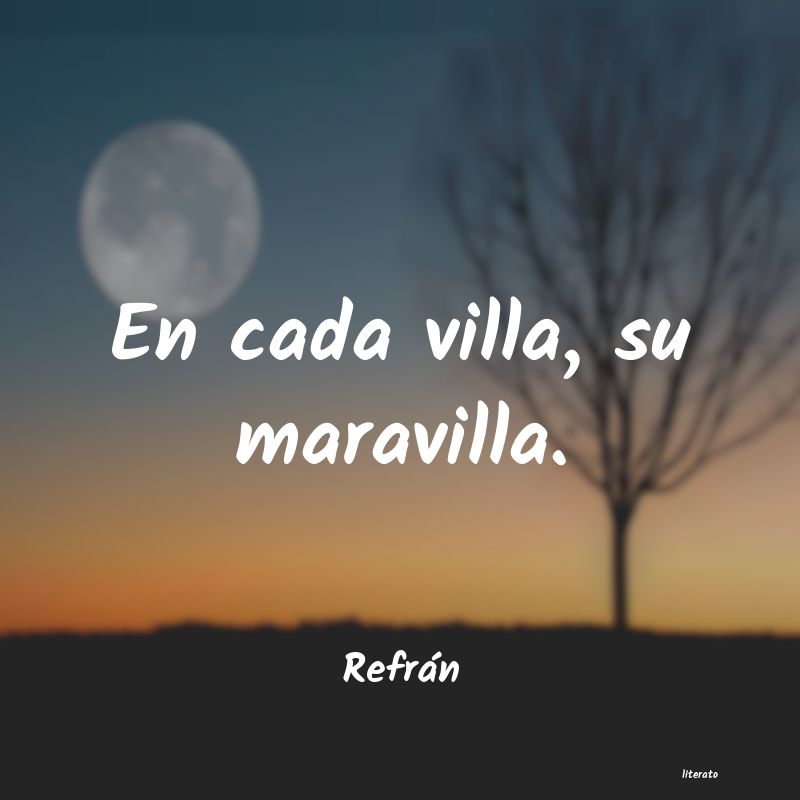 Frases de Refrán