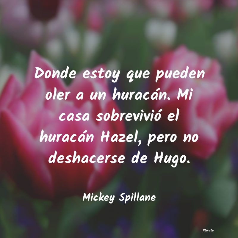 frases de Mickey Spillane