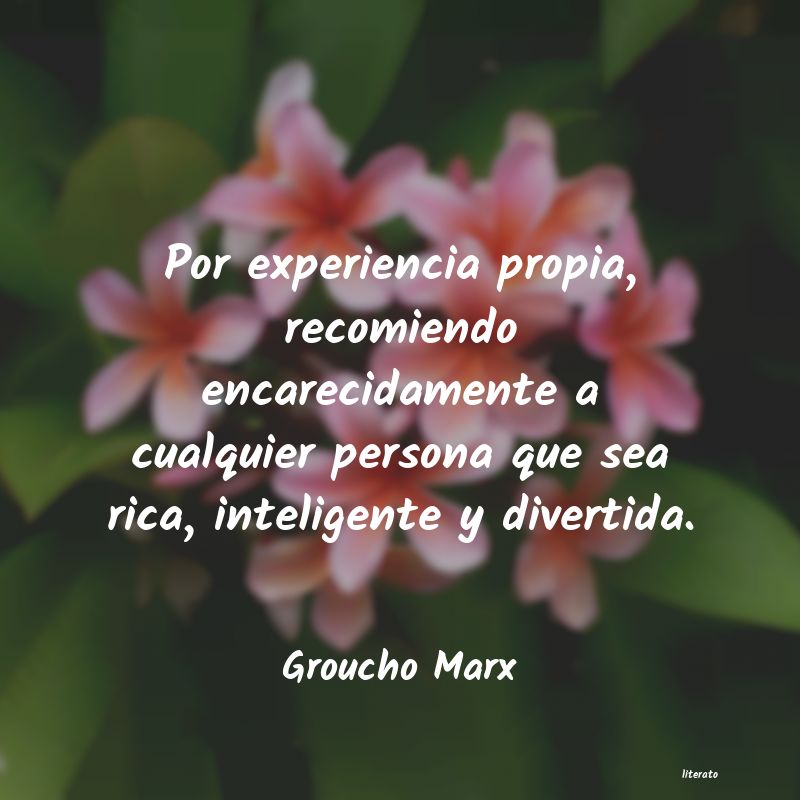 Frases de Groucho Marx