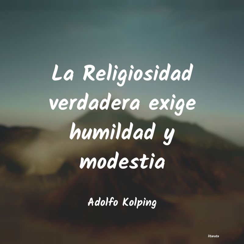 Frases de Adolfo Kolping