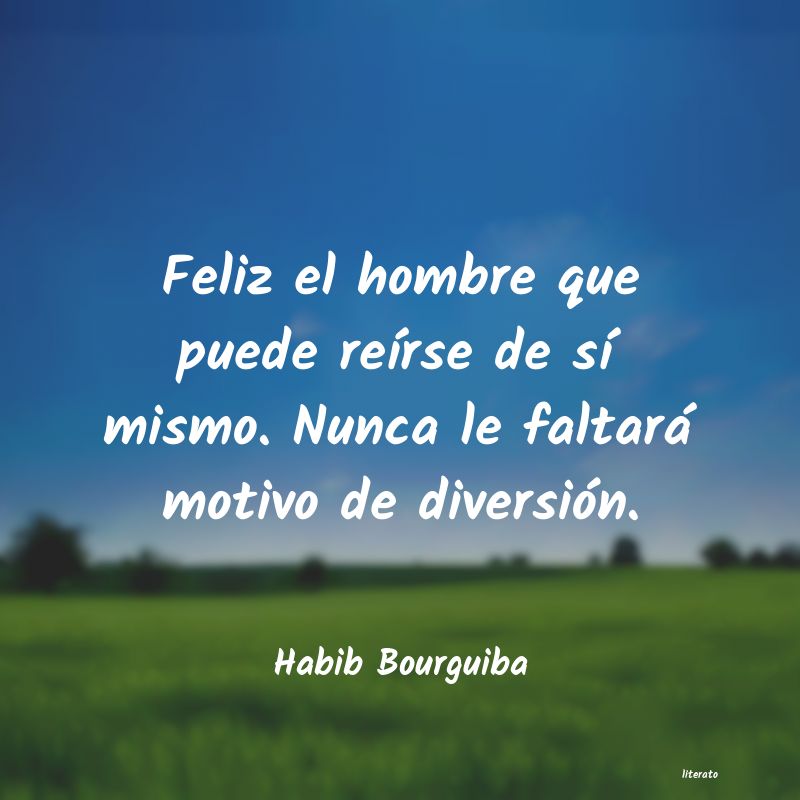 Frases de Habib Bourguiba