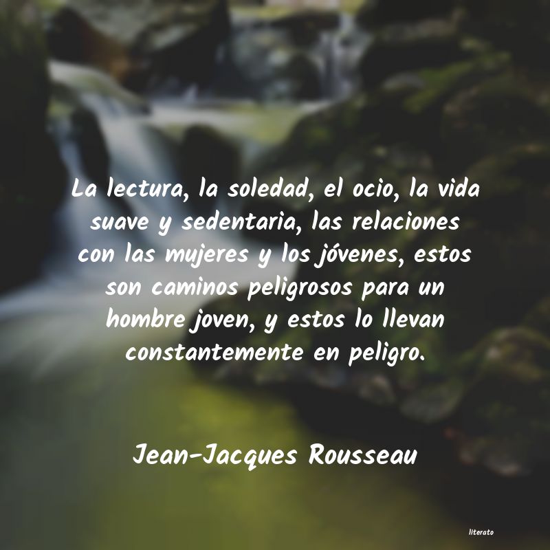 frases de Jean-Jacques Rousseau