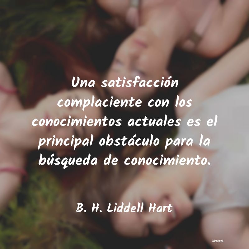 Frases de B. H. Liddell Hart