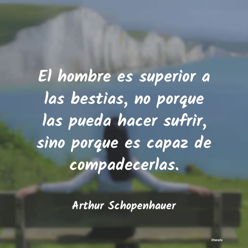 Frases de Arthur Schopenhauer