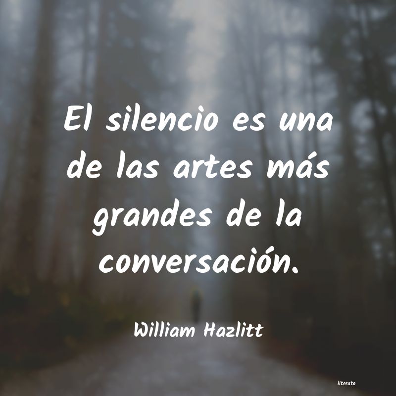 Frases de William Hazlitt