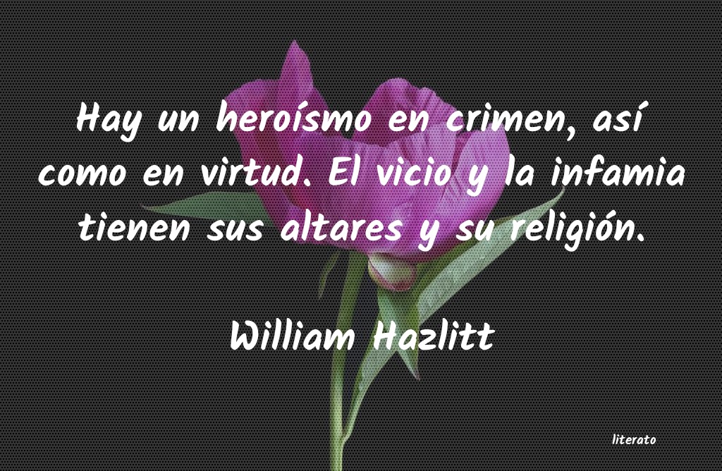 Frases de William Hazlitt