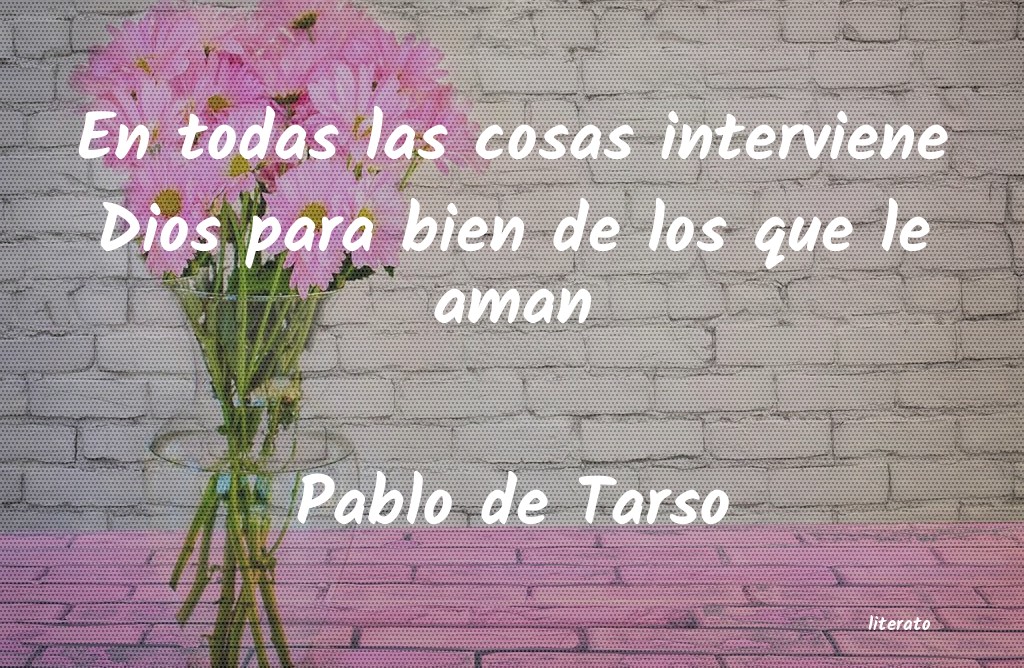 Frases de Pablo de Tarso