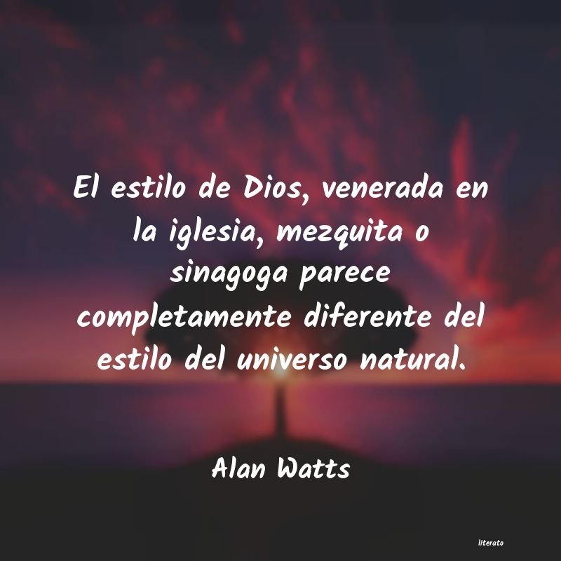 Frases de Alan Watts