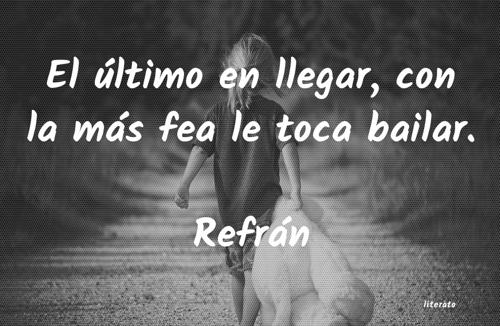 Frases de Refrán