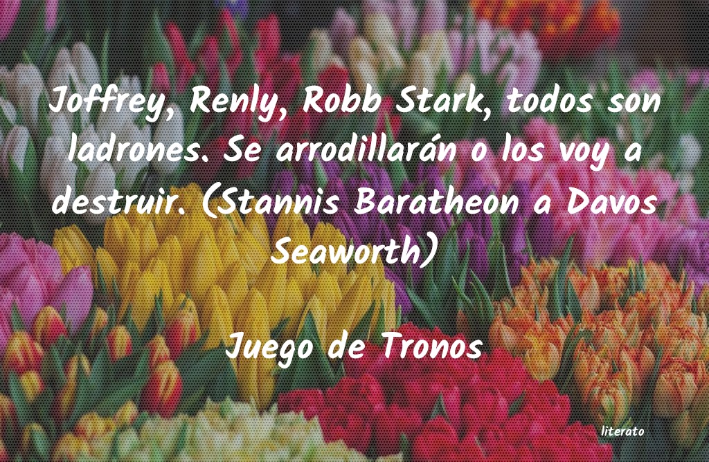 frases de Juego de Tronos