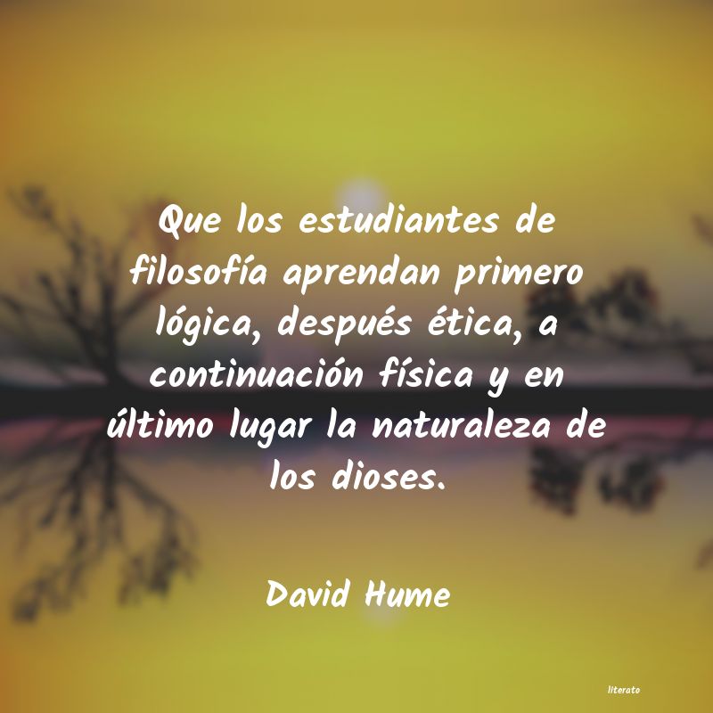 Frases de David Hume